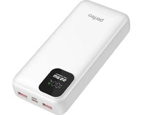 PERFEO (PF_E2079)  20000 mAh/LED QC3.0/TypeC/2,белый