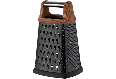 MALLONY Терка четырехгранная MARBLE NERO, окраска: мрамор черный, высота 20 см (310895)