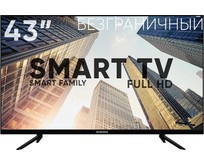 SOUNDMAX SMLED43M02S FHD SMART TV Android Безрамочный