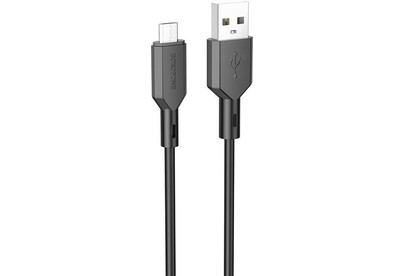 BOROFONE (6974443384482) BX70 USB 2.4A microUSB 1м черный