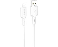 BOROFONE (6974443384499) BX70 USB 2.4A microUSB 1м белый