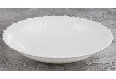 MALLONY Тарелка суповая Dolche Vita, объём: 600 мл, размер: 21*3,4 см из опалового стекла (107073)