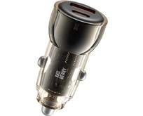 AKSBERRY (6900286350018) X101 TYPEC(30w)+USBA(30W), черный