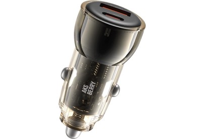 AKSBERRY (6900286350018) X101 TYPEC(30w)+USBA(30W), черный