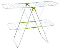 РЫЖИЙ КОТ Сушилка для белья напольная двухуровневая CD02, 147*60*98 см (109602)