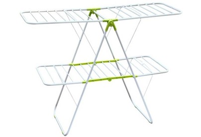 РЫЖИЙ КОТ Сушилка для белья напольная двухуровневая CD02, 147*60*98 см (109602)