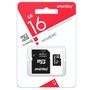 SMARTBUY (SB16GBSDCL1001LE) MicroSDHC 16GB Class10 LE + адаптер