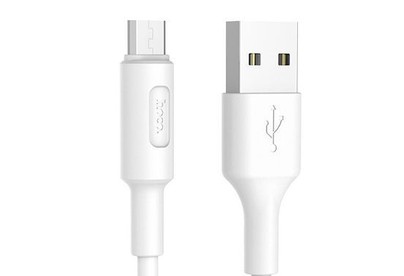 HOCO (6957531080138) X25 USB (m)microUSB (m) 1.0м  белый