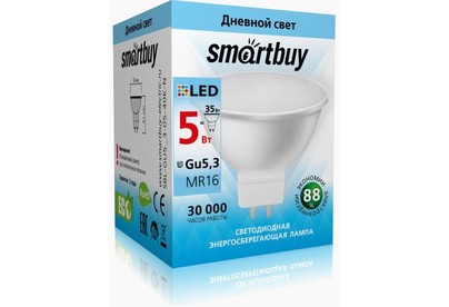 SMARTBUY (SBLGU5_30540KN) 5W/4000K/GU5.3