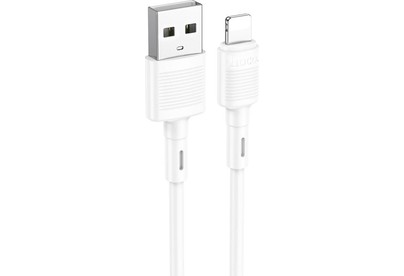 HOCO (6931474770875) X83iUSB 2.4A Lightning 8pin белый  1,0m