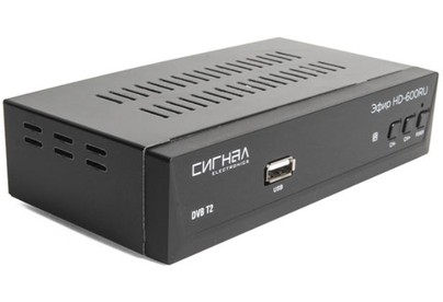 ЭФИР HD600RU DVBT2/WIFI/дисплей, металл