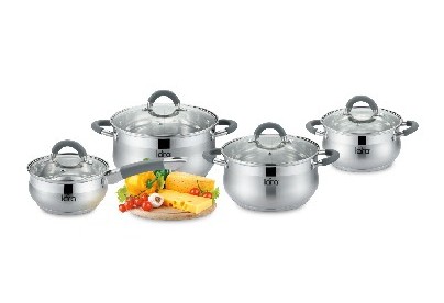 LARA LR0293 Bell набор посуды 8пр. ПОДАРОК LARA LR0436 500мл