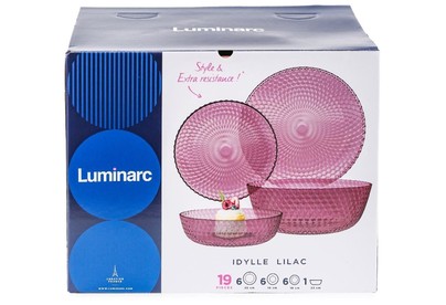 LUMINARC ИДИЛЛИЯ ЛИЛАК 19пр O0202