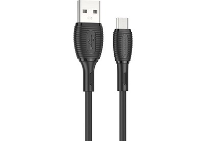 BOROFONE (6974443388800) BX86 USB 2.4A microUSB 1м черный