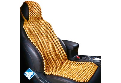 NOVA BRIGHT массажная с подголовником (деревянная, покрытая светлым лаком) (128х48см) 48447