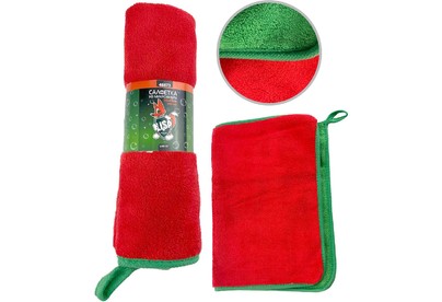 LISA LS0107 из суперплотной микрофибры для сушки и полировки 32х43см, плотность 800г/м2 48873