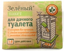 ДОКТОР РОБИК Зеленый пакет для дачного туалета