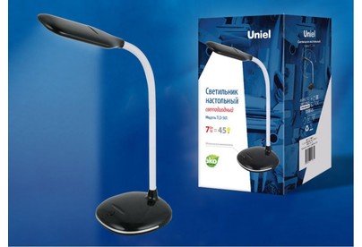 UNIEL (UL00004462) TLD561 BLACK/LED/450LM/4500K