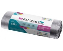 PALISAD Пакеты для мусора 30 л X 50 шт. серые, HOME 927075