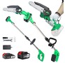 ZITREK GreenSaw 20 Plus (20В, LiIon аккум. 2шт.  1x1,5Ач + 1x3,0Ач) 0821856