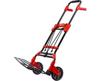 MATRIX Тележка хозяйственная, складная, 2 колесная, грузоподъемность 150 кг 98208