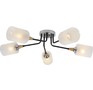 ESCADA 2101/5P E27*60W Black/Chrome