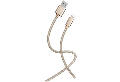 SMARTBUY (iK512S02g) S02 Lightning золотистый, 3 А, 1 м,