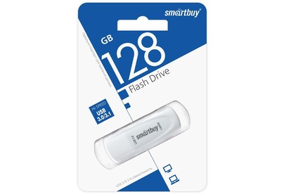 SMARTBUY (SB128GB3SCW) UFD 3.0/3.1 128GB Scout White