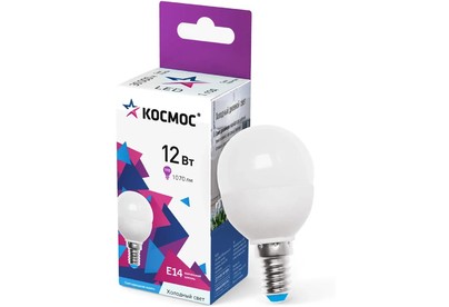 КОСМОС LkeLED12wGL45E1465 белый