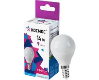 КОСМОС LkecLED14wGL45E1465 14W/E14/6500K
