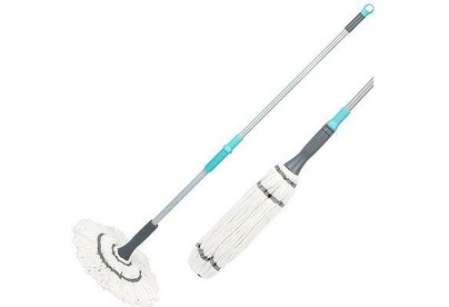 РЫЖИЙ КОТ Швабра для пола ТВИСТ Pro с насадкой из микрофибры MopM12 (310498)
