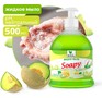 CLEAN&GREEN CG8242 Soapy Light Зеленая дыня с дозатором 500 мл