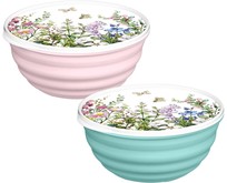 HOMVER Latina Цветущий луг 3,2л с крышкой с декором (микс) 223111890/00