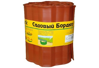 PARK бордюр для газонов, грядок h 20см (256011) красный