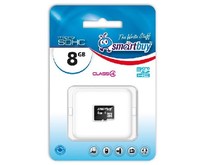 SMARTBUY (SB8GBSDCL400) MicroSDHC 8GB Сlass4