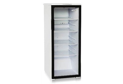 БИРЮСА B290 290л черный витрина