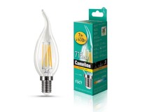 CAMELION (13454) LED7CW35FL/830/E14/3000K