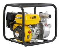 DENZEL Мотопомпа бензиновая для чистой воды PX50, 7 л.с., 2