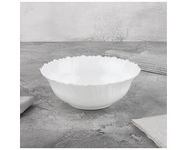 MALLONY Салатник Dolche Vita, объем 1130 мл, опаловое стекло, цвет  белый