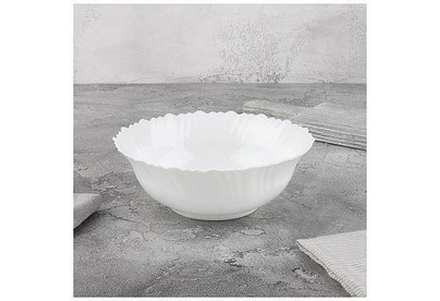 MALLONY Салатник Dolche Vita, объем 1130 мл, опаловое стекло, цвет  белый