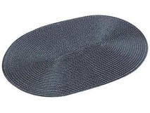 РЫЖИЙ КОТ Салфетка сервировочная плетеная PPW05, 30*45 см (овал)