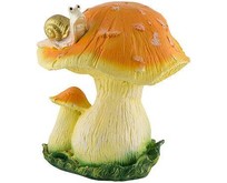 PARK Фигурка садовая Гриб с улиткой H29см (169394)