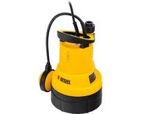 DENZEL Дренажный насос для чистой воды DPB400, 400 Вт, подъем 11 м, 5500 л/ч 97266