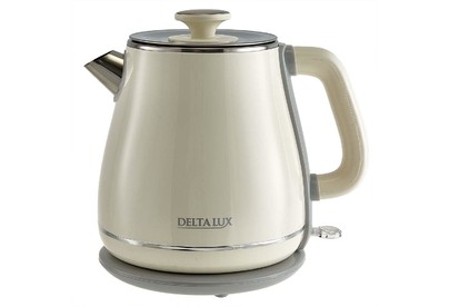 DELTA LUX DE1019 white (1,8 л, металл/пластик)
