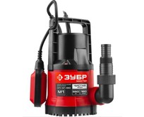 ЗУБР НПЧМ1550 дренажный насос с минимальным уровнем откачки