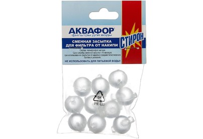 АКВАФОР Сменная засыпка для фильтра от накипи (полифосфат натрия)