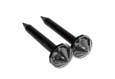 REXANT (710077) Набор отпугивателей кротов с садовым фонариком (R20*2 кристалл)