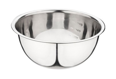 MALLONY Миска BowlRoll28, объем 4300 мл, из нерж стали, зеркальная полировка, диа 28 см (003279)