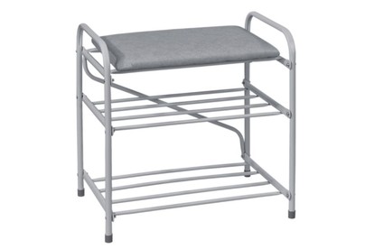 VIOLET 2х ярусная с мягким сиденьем (серый) 600103