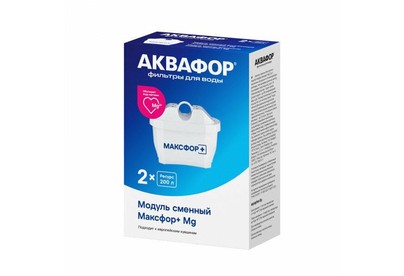АКВАФОР Комп. мод. сменных фильтрующих Максфор+ MG (2 шт.)